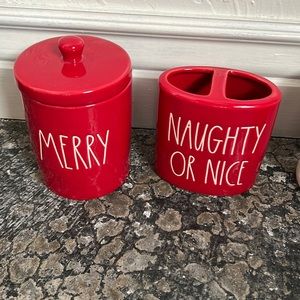 Rae Dunn Christmas: Red